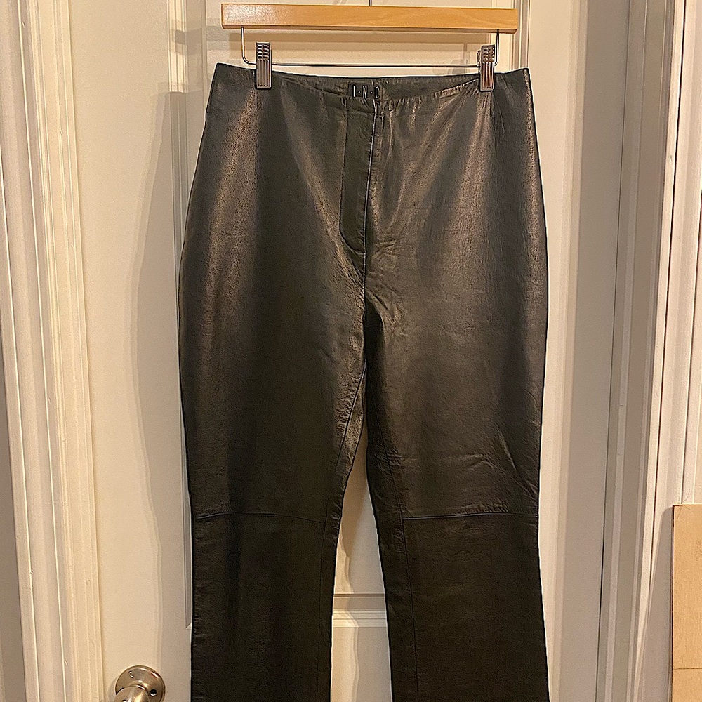 INC Leather Pants